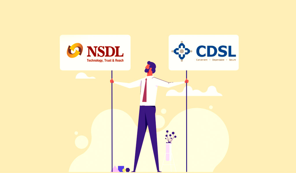 Who are Key players in Indian stock markets Depository-participants